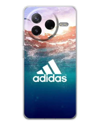 Чехол для Xiaomi Redmi K80 Ultra с картинкой «Океанская глубина адидас»