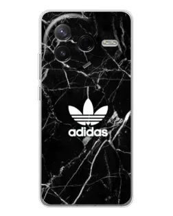 Чехол для Xiaomi Redmi K80 Ultra с картинкой «Белый мрамор Adidas»