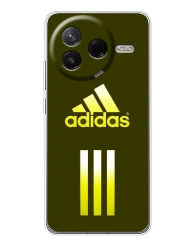 Чехол для Xiaomi Redmi K80 Ultra с картинкой «Оливковый градиент Adidas»