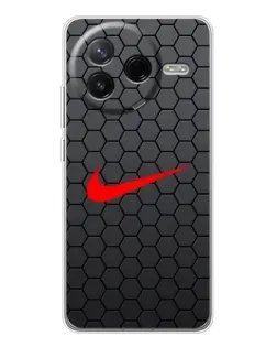 Чехол для Xiaomi Redmi K80 Ultra с картинкой «Nike — карбоновая сетка» Чехол для Xiaomi Redmi K80 Ultra с картинкой «Nike — карбоновая сетка»