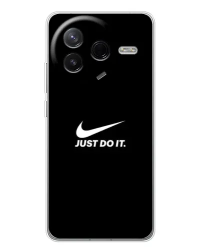 Чехол для Xiaomi Redmi K80 Ultra с картинкой «Минимализм от Nike»