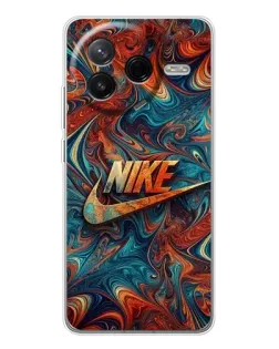 Чехол для Xiaomi Redmi K80 Ultra с картинкой «Nike в абстракции»