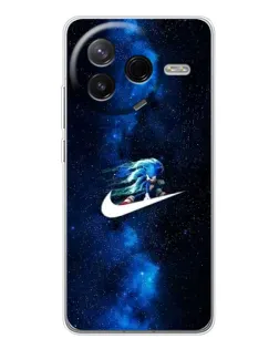Чехол для Xiaomi Redmi K80 Ultra с картинкой «Звездный путь Nike»