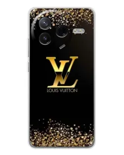Чехол для Xiaomi Redmi K80 Ultra с картинкой «LV — золотые искры»