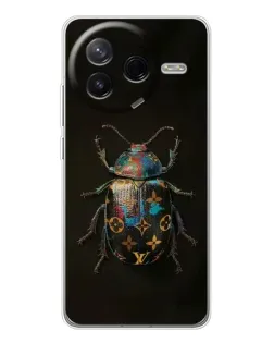 Чехол для Xiaomi Redmi K80 Ultra с картинкой «LV — мраморный принт»