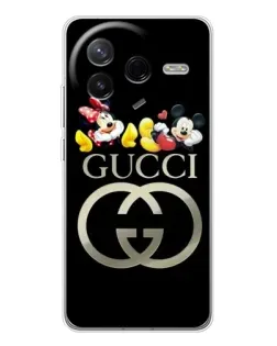 Чехол для Xiaomi Redmi K80 Ultra с картинкой «Gucci — герои Disney»