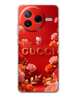 Чехол для Xiaomi Redmi K80 Ultra с картинкой «Gucci — золотой сад»
