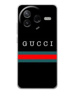 Чехол для Xiaomi Redmi K80 Ultra с картинкой «Gucci — красный пояс»