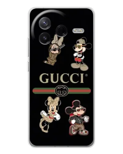 Чехол для Xiaomi Redmi K80 Ultra с картинкой «Gucci — герои Disney и монограмма» Чехол для Xiaomi Redmi K80 Ultra с картинкой «Gucci — герои Disney и монограмма»