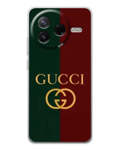 Чехол для Xiaomi Redmi K80 Ultra с картинкой «Gucci — темно-зеленый градиент» Чехол для Xiaomi Redmi K80 Ultra с картинкой «Gucci — темно-зеленый градиент»