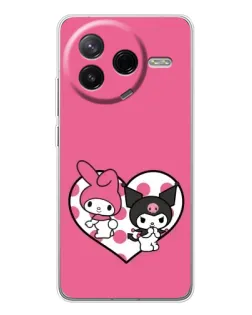 Чехол для Xiaomi Redmi K80 Ultra с картинкой «Kuromi и My Melody» Чехол для Xiaomi Redmi K80 Ultra с картинкой «Kuromi и My Melody»