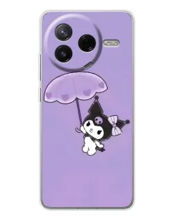 Чехол для Xiaomi Redmi K80 Ultra с картинкой «Kuromi с зонтиком» Чехол для Xiaomi Redmi K80 Ultra с картинкой «Kuromi с зонтиком»