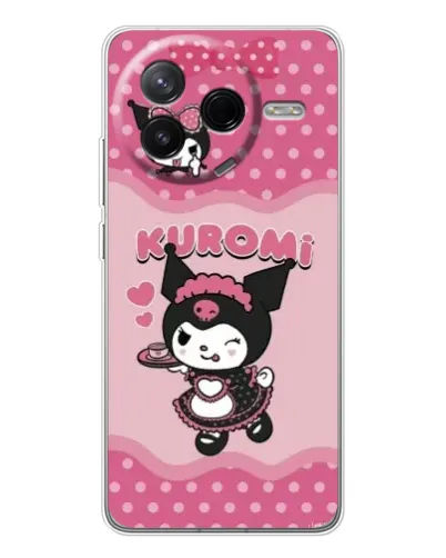 Чехол для Xiaomi Redmi K80 Ultra с картинкой «Kuromi в очках» Чехол для Xiaomi Redmi K80 Ultra с картинкой «Kuromi в очках»