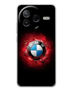 Чехол для Xiaomi Redmi K80 Ultra с картинкой «Логотип BMW — вспышка»