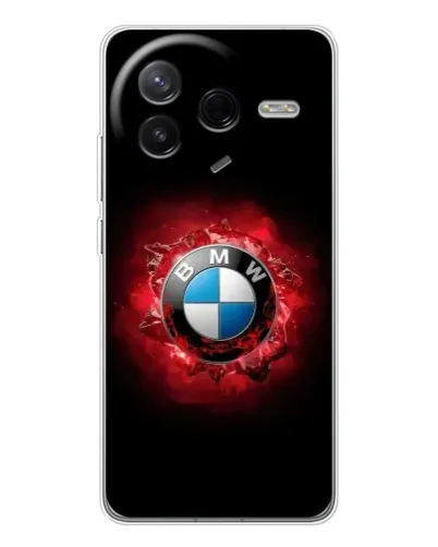 Чехол для Xiaomi Redmi K80 Ultra с картинкой «Логотип BMW — вспышка» Чехол для Xiaomi Redmi K80 Ultra с картинкой «Логотип BMW — вспышка»