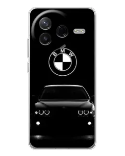 Чехол для Xiaomi Redmi K80 Ultra с картинкой «BMW — взгляд из темноты»
