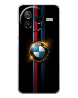 Чехол для Xiaomi Redmi K80 Ultra с картинкой «BMW M-Power неон»