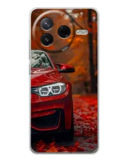 Чехол для Xiaomi Redmi K80 Ultra с картинкой «Осенняя BMW M4»