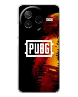 Чохол для Xiaomi Redmi K80 Ultra з картинкою «Яскравий логотип PUBG»