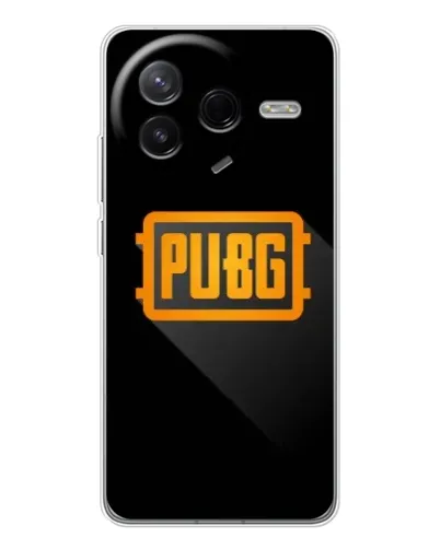 Чехол для Xiaomi Redmi K80 Ultra с картинкой «PUBG — рамка лого» Чехол для Xiaomi Redmi K80 Ultra с картинкой «PUBG — рамка лого»