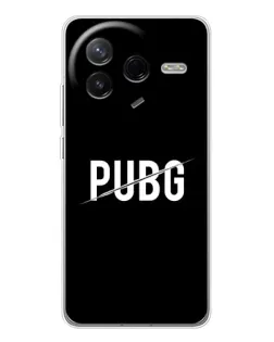 Чехол для Xiaomi Redmi K80 Ultra с картинкой «PUBG — белый логотип»