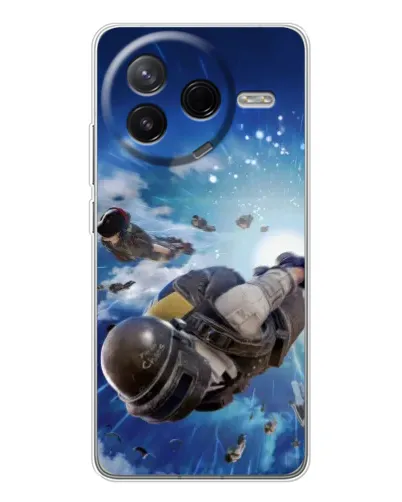 Чехол для Xiaomi Redmi K80 Ultra с картинкой «Десант PUBG — прыжок» Чехол для Xiaomi Redmi K80 Ultra с картинкой «Десант PUBG — прыжок»