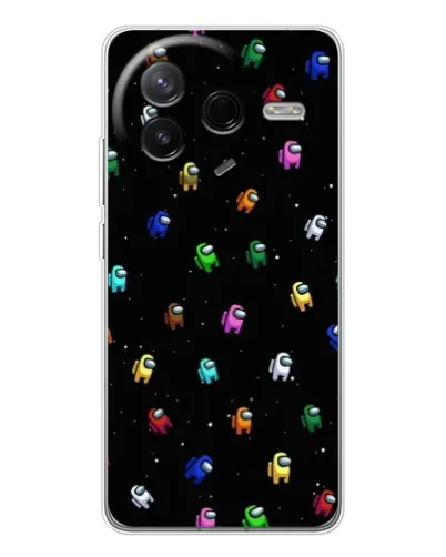 Чехол для Xiaomi Redmi K80 Ultra с картинкой «Экипаж Among Us» Чехол для Xiaomi Redmi K80 Ultra с картинкой «Экипаж Among Us»