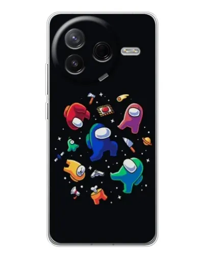 Чехол для Xiaomi Redmi K80 Ultra с картинкой «Among Us космос» Чехол для Xiaomi Redmi K80 Ultra с картинкой «Among Us космос»