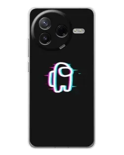 Чехол для Xiaomi Redmi K80 Ultra с картинкой «Among Us неон»