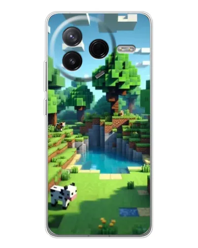 Чехол для Xiaomi Redmi K80 Ultra с картинкой «Minecraft летний день» Чехол для Xiaomi Redmi K80 Ultra с картинкой «Minecraft летний день»