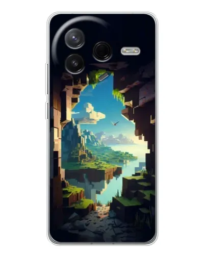 Чехол для Xiaomi Redmi K80 Ultra с картинкой «Вид из пещеры» Чехол для Xiaomi Redmi K80 Ultra с картинкой «Вид из пещеры»
