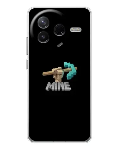 Чехол для Xiaomi Redmi K80 Ultra с картинкой «Алмазная кирка» Чехол для Xiaomi Redmi K80 Ultra с картинкой «Алмазная кирка»