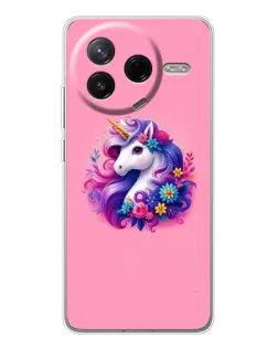 Чехол для Xiaomi Redmi K80 Ultra с картинкой «Сказочный единорог»