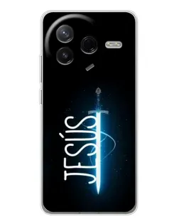 Чехол для Xiaomi Redmi K80 Ultra с картинкой «Меч Духа Jesus»