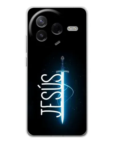 Чехол для Xiaomi Redmi K80 Ultra с картинкой «Меч Духа Jesus» Чехол для Xiaomi Redmi K80 Ultra с картинкой «Меч Духа Jesus»