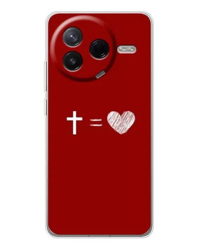 Чохол для Xiaomi Redmi K80 Ultra з картинкою «Рівняння любові» Чохол для Xiaomi Redmi K80 Ultra з картинкою «Рівняння любові»