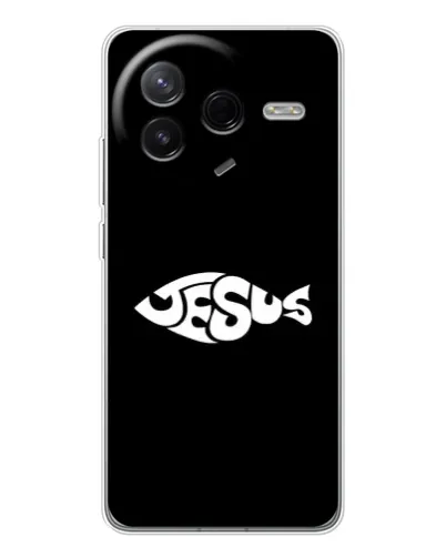 Чохол для Xiaomi Redmi K80 Ultra з картинкою «Риба Jesus» Чохол для Xiaomi Redmi K80 Ultra з картинкою «Риба Jesus»