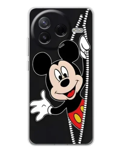 Чехол для Xiaomi Redmi K80 Ultra с картинкой «Микки раздвигает стены»