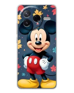 Чехол для Xiaomi Redmi K80 Ultra с картинкой «Осенний Mickey Mouse»
