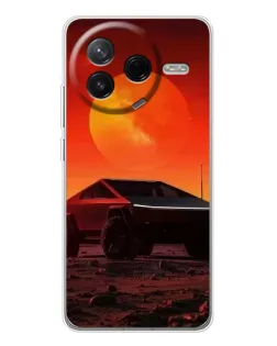 Чехол для Xiaomi Redmi K80 Ultra с картинкой «Cybertruck на Марсе» Чехол для Xiaomi Redmi K80 Ultra с картинкой «Cybertruck на Марсе»