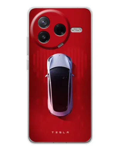 Чехол для Xiaomi Redmi K80 Ultra с картинкой «Tesla Top View» Чехол для Xiaomi Redmi K80 Ultra с картинкой «Tesla Top View»