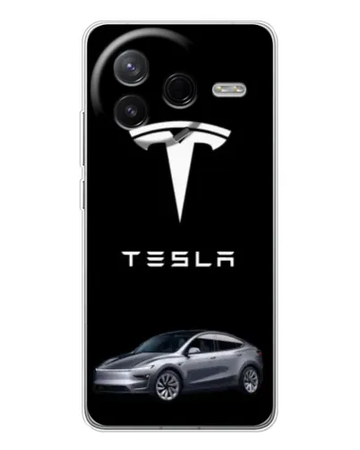 Чехол для Xiaomi Redmi K80 Ultra с картинкой «Tesla Model Y» Чехол для Xiaomi Redmi K80 Ultra с картинкой «Tesla Model Y»