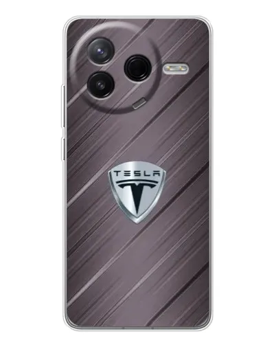 Чехол для Xiaomi Redmi K80 Ultra с картинкой «Металлическая текстура Tesla» Чехол для Xiaomi Redmi K80 Ultra с картинкой «Металлическая текстура Tesla»
