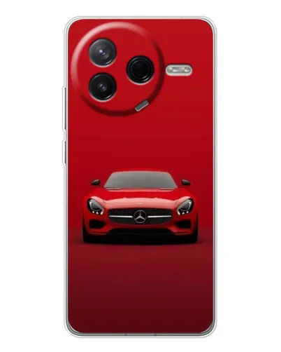 Чохол для Xiaomi Redmi K80 Ultra з картинкою «Червоний Mercedes AMG»