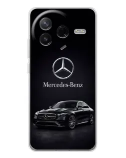 Чехол для Xiaomi Redmi K80 Ultra с картинкой «Mercedes — решетка радиатора»
