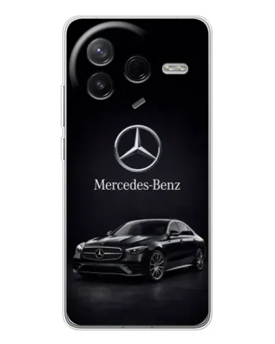 Чехол для Xiaomi Redmi K80 Ultra с картинкой «Mercedes — решетка радиатора» Чехол для Xiaomi Redmi K80 Ultra с картинкой «Mercedes — решетка радиатора»
