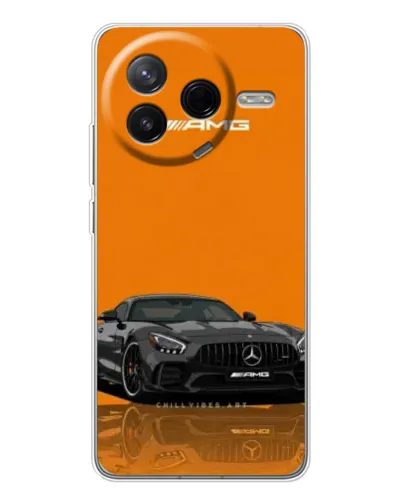 Чехол для Xiaomi Redmi K80 Ultra с картинкой «Оранжевый Mercedes AMG» Чехол для Xiaomi Redmi K80 Ultra с картинкой «Оранжевый Mercedes AMG»