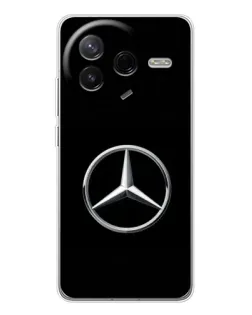 Чехол для Xiaomi Redmi K80 Ultra с картинкой «Mercedes классический лого»