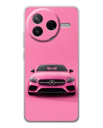 Чехол для Xiaomi Redmi K80 Ultra с картинкой «Розовый Mercedes AMG» Чехол для Xiaomi Redmi K80 Ultra с картинкой «Розовый Mercedes AMG»