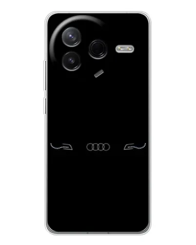 Чехол для Xiaomi Redmi K80 Ultra с картинкой «Audi — световой подпись» Чехол для Xiaomi Redmi K80 Ultra с картинкой «Audi — световой подпись»